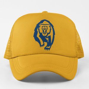 NEW UC Berkeley Golden Bears Foam Trucker Mesh Snapback Hat GOLDEN YELLOW